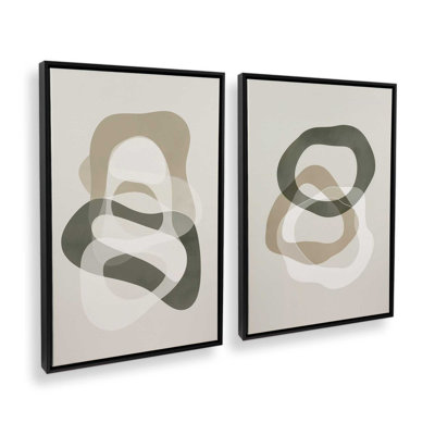 Ensemble de 2 imprimés Serene Loops