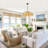1 - Light Dimmable Petals Paper Rattan Bohemian Chandelier