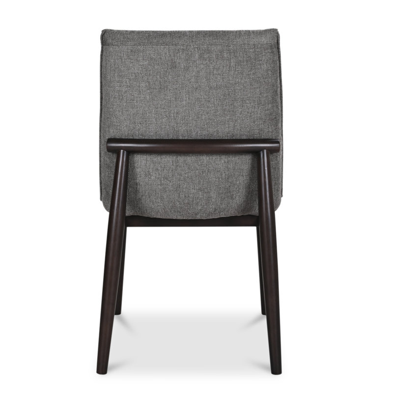 Arawn Upholstered Dining Chair, Dark Grey