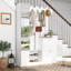 135 cm W Hall Tree with Storage Bench and Shoe Storage
