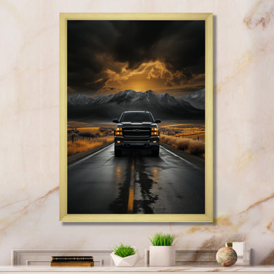 Hosking Pickup Truck the Road - Imprimé