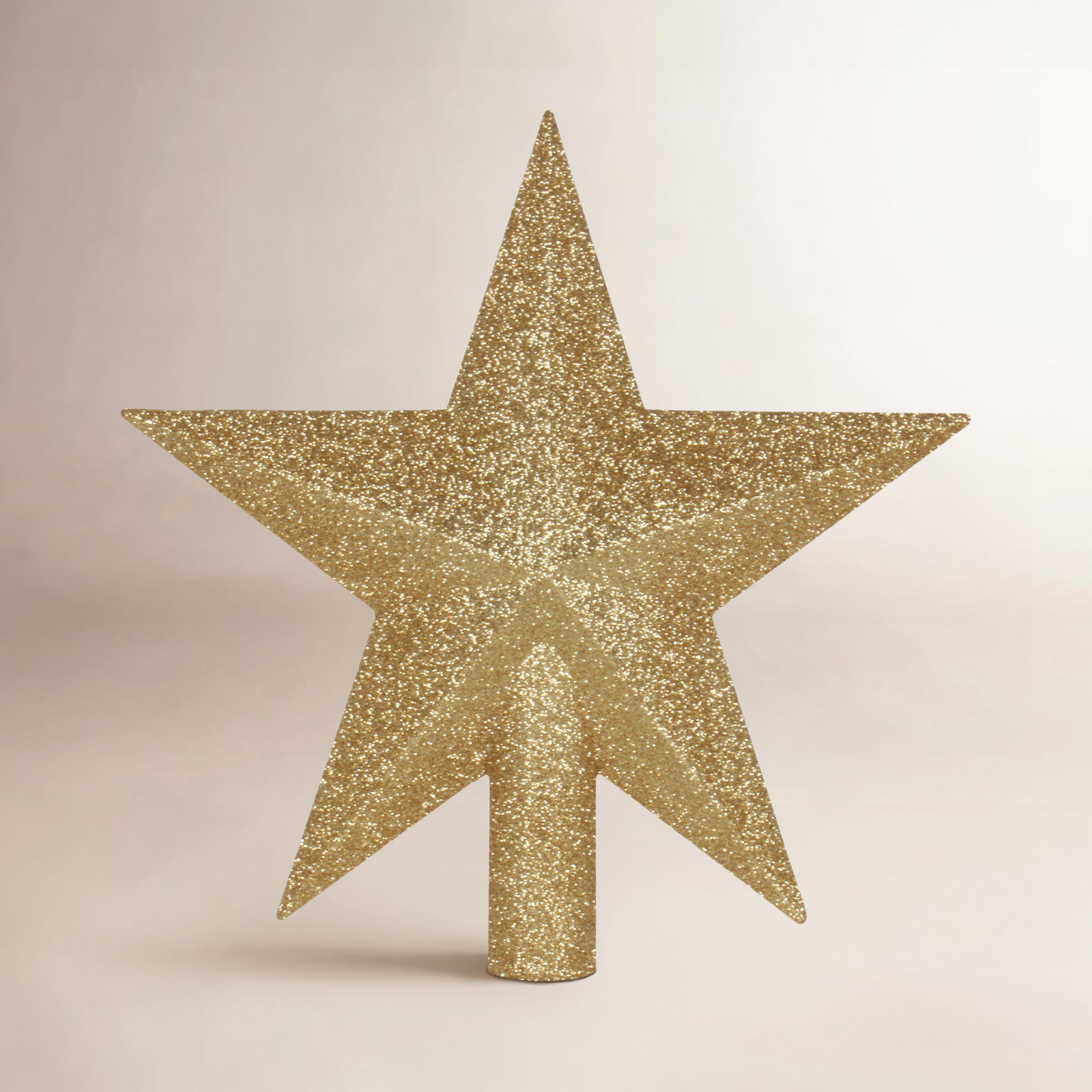 The Holiday Aisle® 9" Shatterproof Tree Topper, Gold
