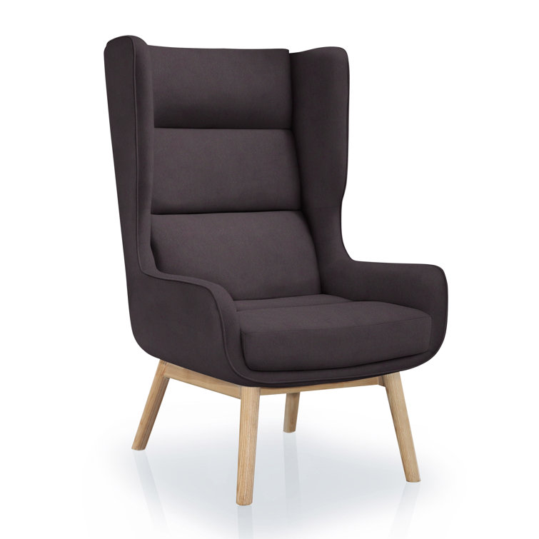Sampson Upholstered Wingback Chair