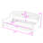 Upholstered Twin Daybed with Sturdy Slats, Tufted Wingback Design-1143317577