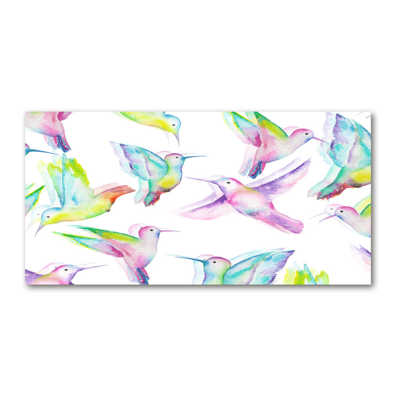 Hummingbirds - No Frame Print on Canvas