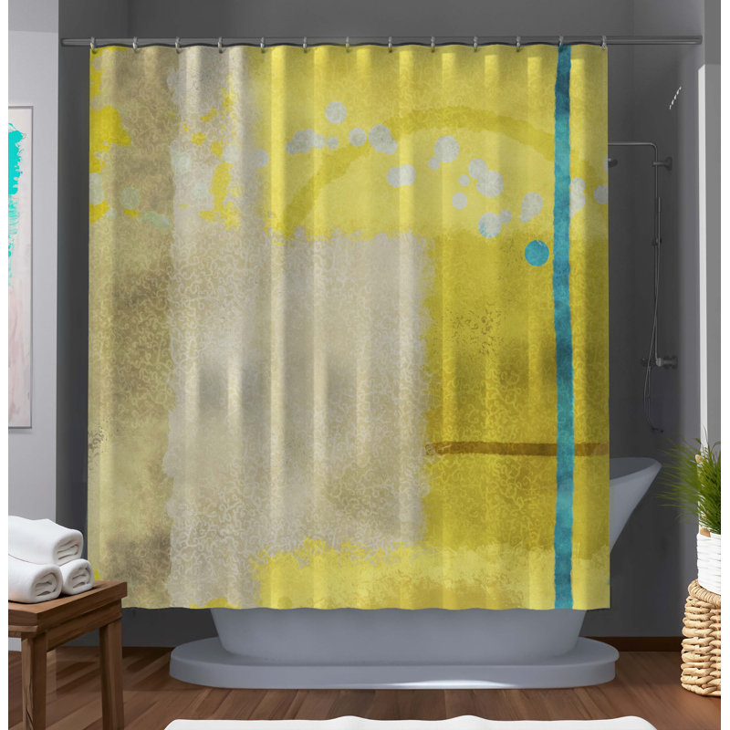 Rideau de douche abstrait Loveaya