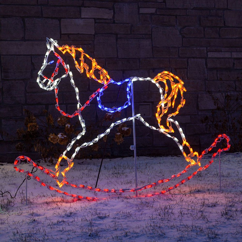 LED Rocking Horse