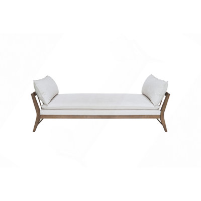 Daybed W/ Leather Strap Detail