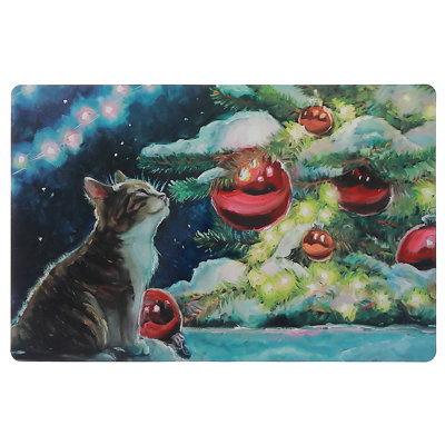 Ih Casadecor Polyester Blend No Pattern Rectangle Placemat