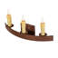 Lakeshore 3 - Light Candle Wall Light