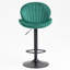 Ensemble de 2 tabourets de bar réglables avec dossier et repose-pieds, chaises de bar à hauteur de comptoir pour la cuisine