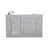 Tucson 60'' x 30'' Whirlpool Fiberglass Bathtub with Faucet-23010689-23010687