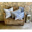 Tropical Shadows Sapphire Sunbrella® Fabric