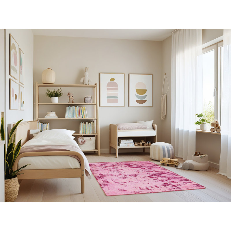 Abstract Indoor Rug, Rectangle 3' x 5'