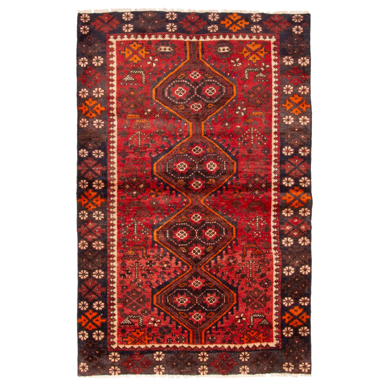 Andelz Red Rug 3'9" x 5'10"