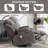 Swinging Recliner Massage Heated Sofa, With USB And 2 Cup Holders In Side Pockets
