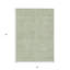 Tapis extérieur lavable géométrique vert menthe 3 pi x 5 pi
