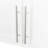 Stackable Wall Mounted Storage Cabinet,  White