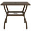Mediapolis Square Outdoor with Umbrella Hole Coffee Table - 81.5 cm W 81.5 cm D