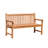 Amiracle Solid Wood Teak Outdoor Bench
