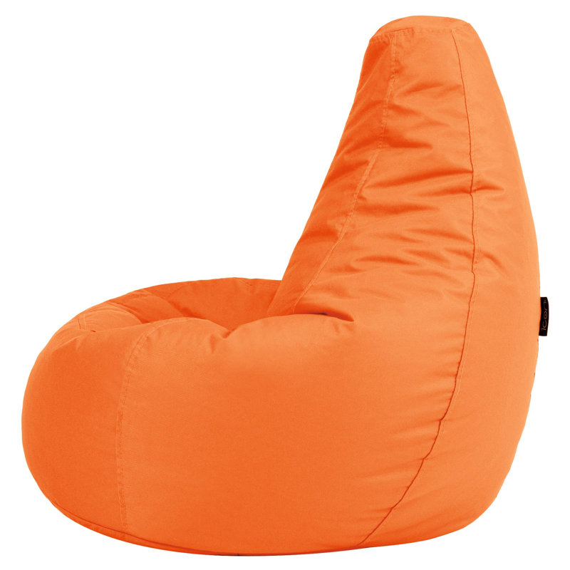 Kids Dalton Indoor-Outdoor Bean Bag, Orange