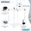 5 pi L 5 pi. D Auvent escamotable en acier-97812815