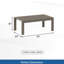 Durable All-Weather Outdoor Coffee Table-1275283879