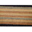 Tapis décoratif en laine noué à la main de conception unique 8 pi x 9 pi 8 po noué à la main Ivoire/noir/brun