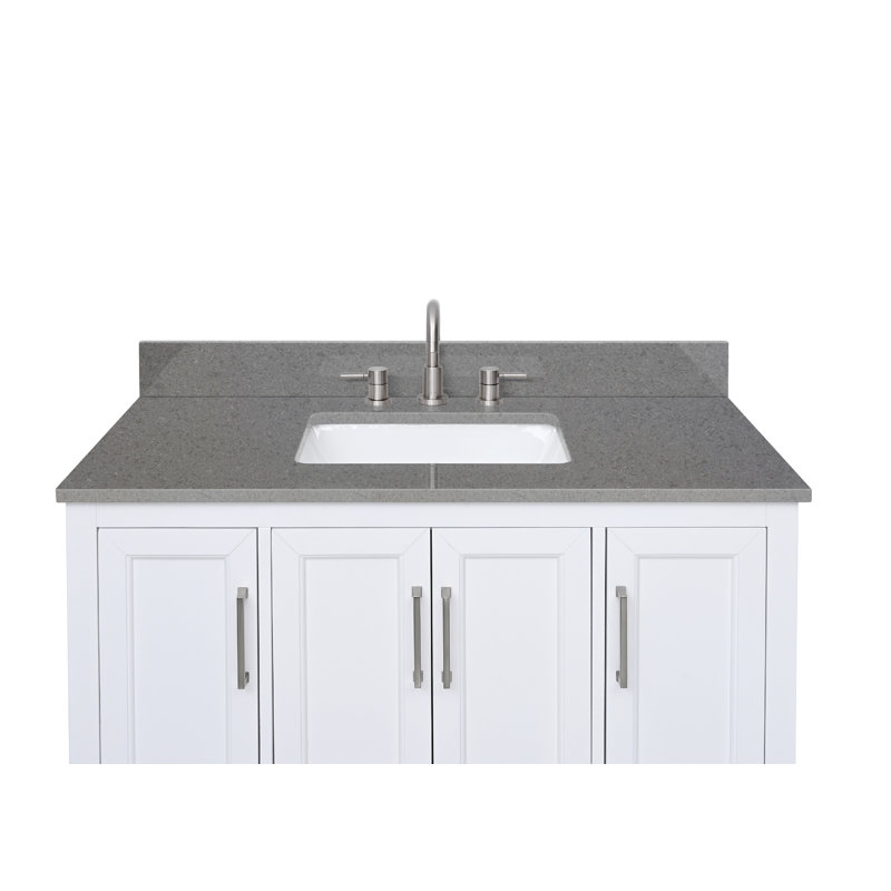 43'' W Single Vanity Top, Contrail Matte