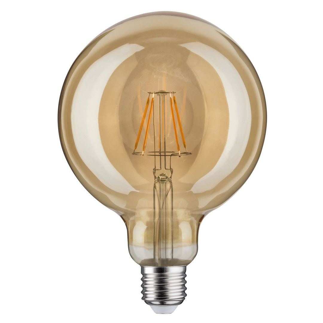 6.5W E27 LED Globe Light Bulb Amber