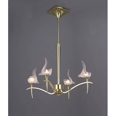 Schaeffer 4 - Light Shaded Chandelier