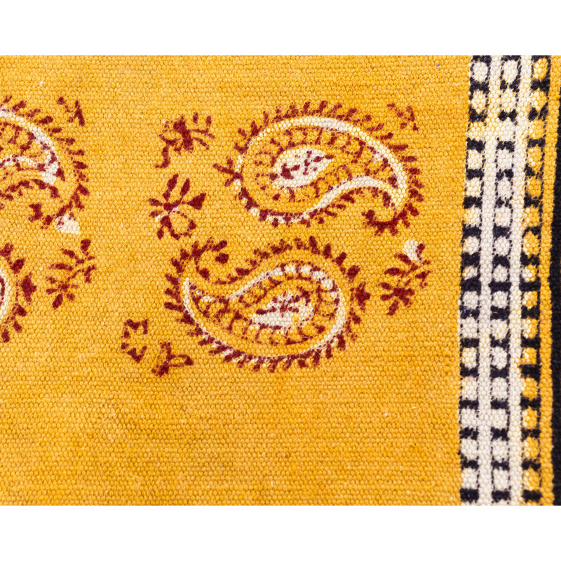 Cormac Cotton Paisley Indoor Rug