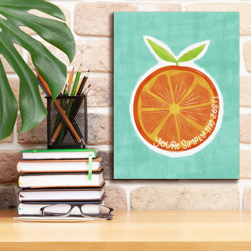 "Epic Graffiti" Simply The Zest "par Club Daydream, art mural sur toile, H 16 po x l 12 po