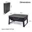 Stainless Steel Non-Stick Dishwasher Safe Grill Rack