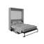 Grand lit escamotable en bois massif Johnniemae-2146601257