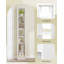 Bookcase, Tall Narrow Bookshelf, Wooden Bookcase with Open Storage Shelf, for Living Room, Home Office, Bedroom-373253972-372548594