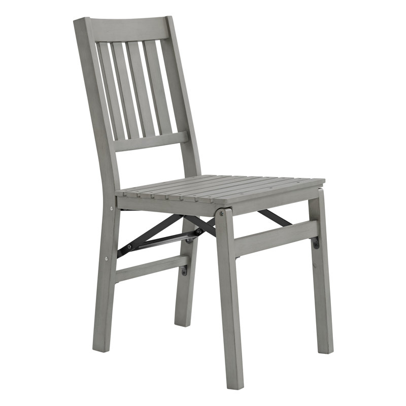 Chaise de patio d'extérieur pliante Stakmore - ensemble de 2