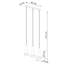 Boff 3 - Light Satin Black Pendant