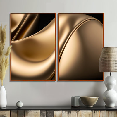 Cinda - Abstract Liquid Ink Wall Art