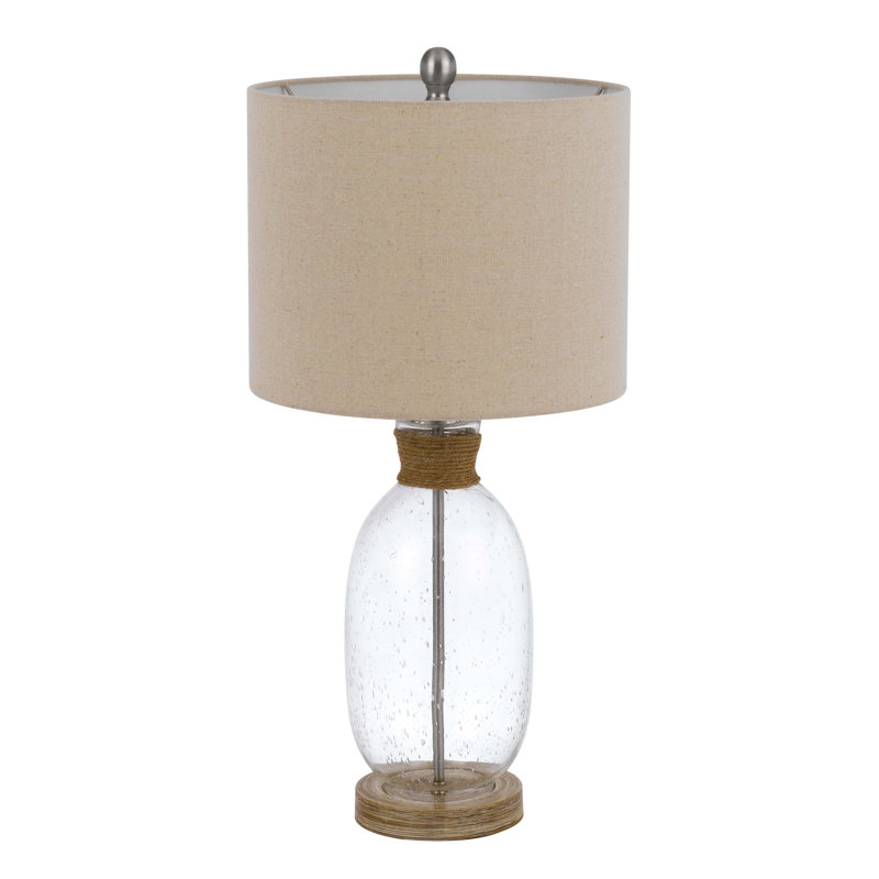 Lampe de table transparente 25,5 po Twinsburg