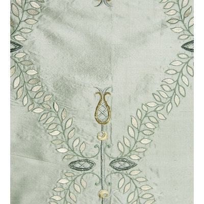 White Hall Silk Fabric