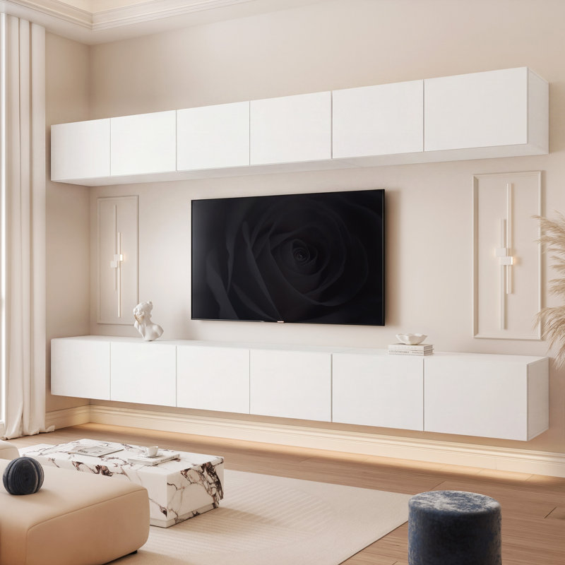 Unfinished with Fireplace Included, White Matt