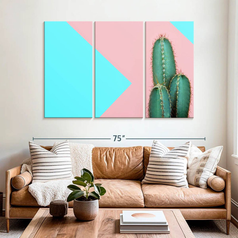 Harnek Cactus, 42" H x 65" W