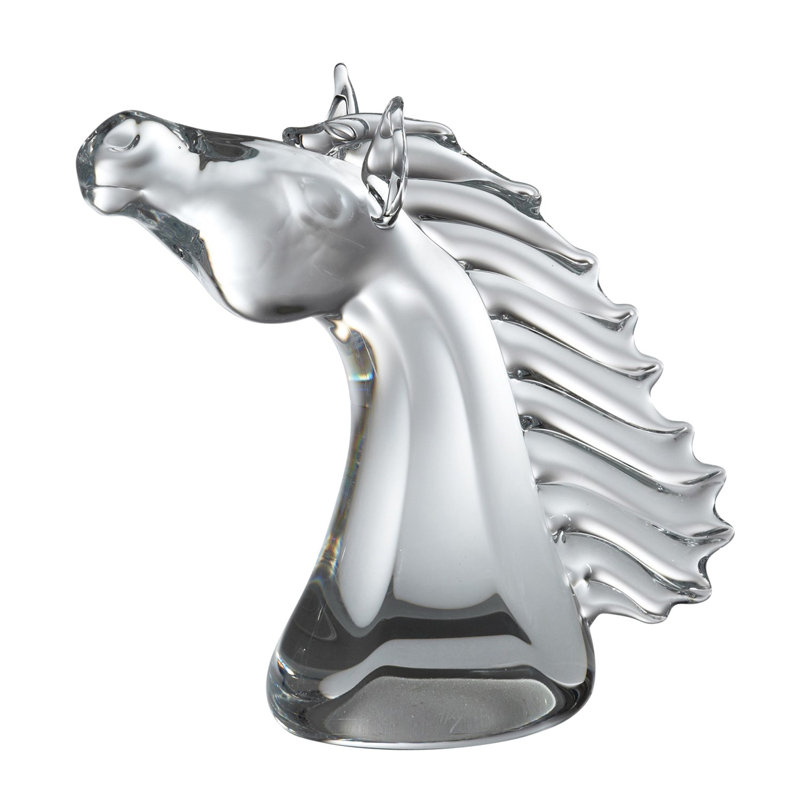 Thoroughbred Horse Head-Lg