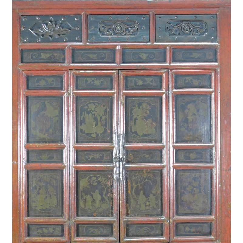 2 - Door Solid Wood Armoire