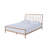 Breccia Sleight Queen Bed in Copper