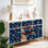Papier peint adhésif pour enfants, papier contact, fusées spatiales colorées, planètes, étoiles, comètes, foncé, auto-adhésif et amovible 17,7 po x 118 po (45 x 300 cm)