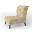 Fauteuil de chambre en tissu Golden