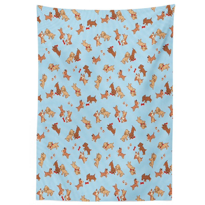 Geometric Tablecloth, 70" L x 52" W