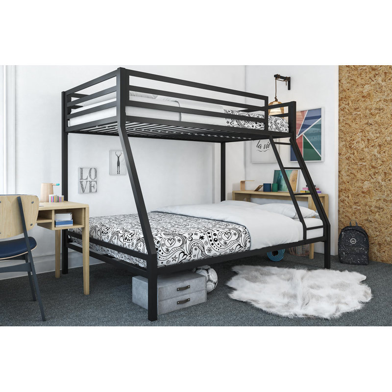 Viv + Rae Kids Twin Over Full Bunk Bed & Reviews | Wayfair